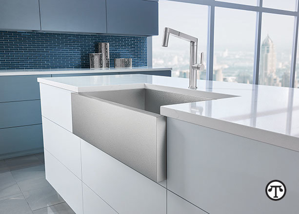 It&#8217;s a good idea to select a sink made with    durable material that will look as good in 20 years as it does today.