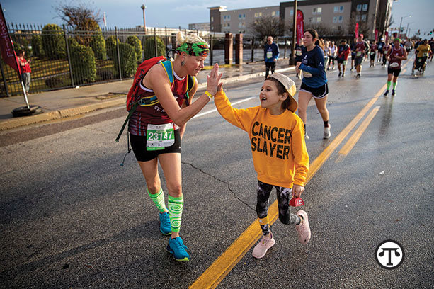 Nearly 1,000 former patients and family members    participating in the 2018 St. Jude Memphis Marathon give other runners a    unique, emotional lift across the finish line.