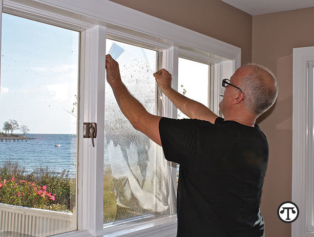 To save money and energy, have window film installed    instead of replacement windows.