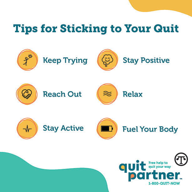 There are many ways you can make it easier on yourself to quit tobacco.