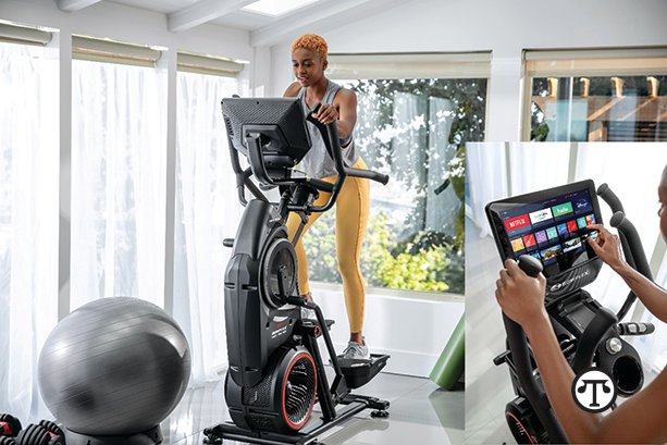 The new connected Bowflex Max Total 16 offers a 16” HD touchscreen and integration with the immersive JRNY digital fitness platform, helping you stay engaged and motivated during challenging, high calorie burn interval workouts.