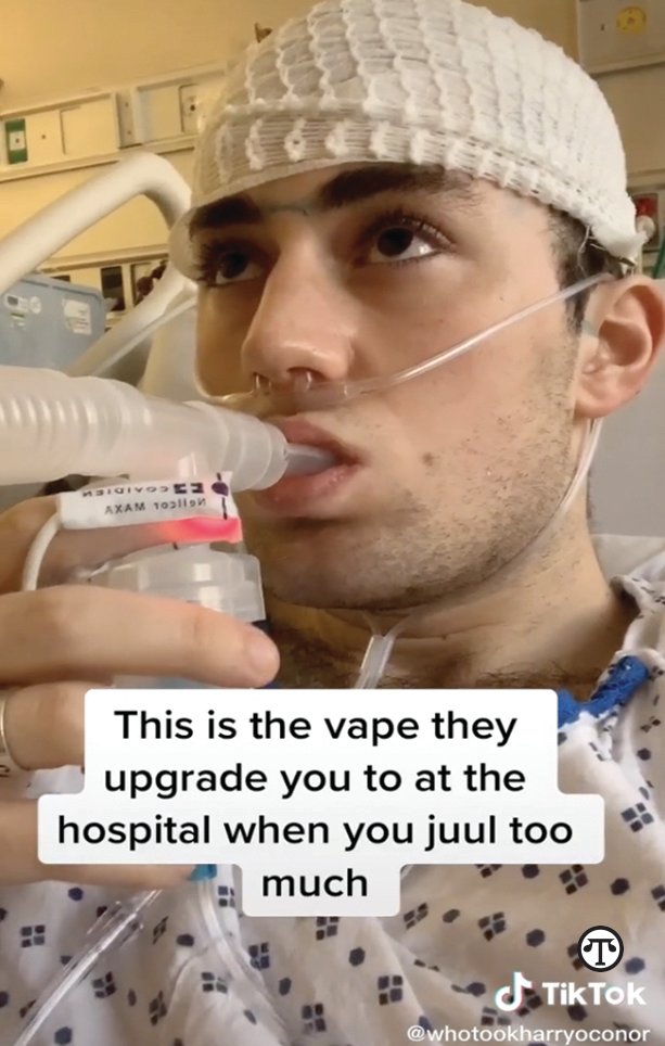 Vaping is so toxic, it can put young vapers in the hospital and even on life support.