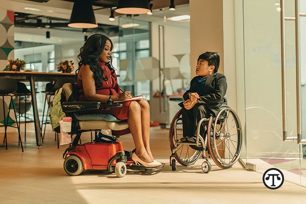 Companies that take the Disability Equality Index learn how to make their workplace more inclusive to people with disabilities.